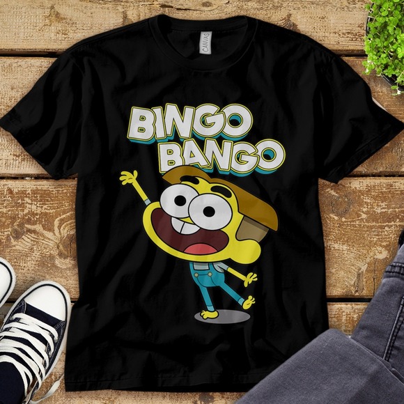 Big City Greens Cricket Bingo Bango Disney Unisex Tee Adult T-shirt Kid Shirt - Picture 1 of 2